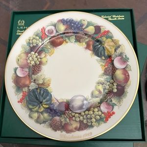 Lenox Christmas Plate Collectors Edition